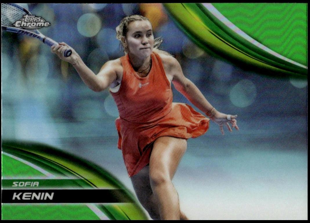 Sofia Kenin [Lime Green Refractor] #181