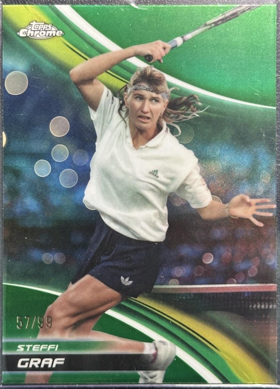 Steffi Graf [Green Refractor] #245