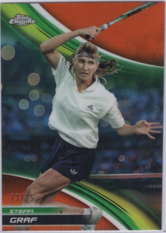 Steffi Graf [Orange Refractor] #245