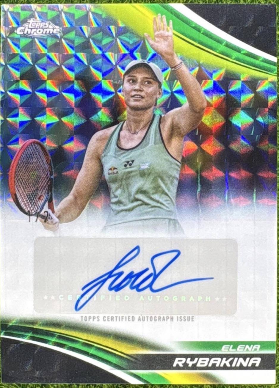 Elena Rybakina [Black Geometric Refractor] #CA-ERA