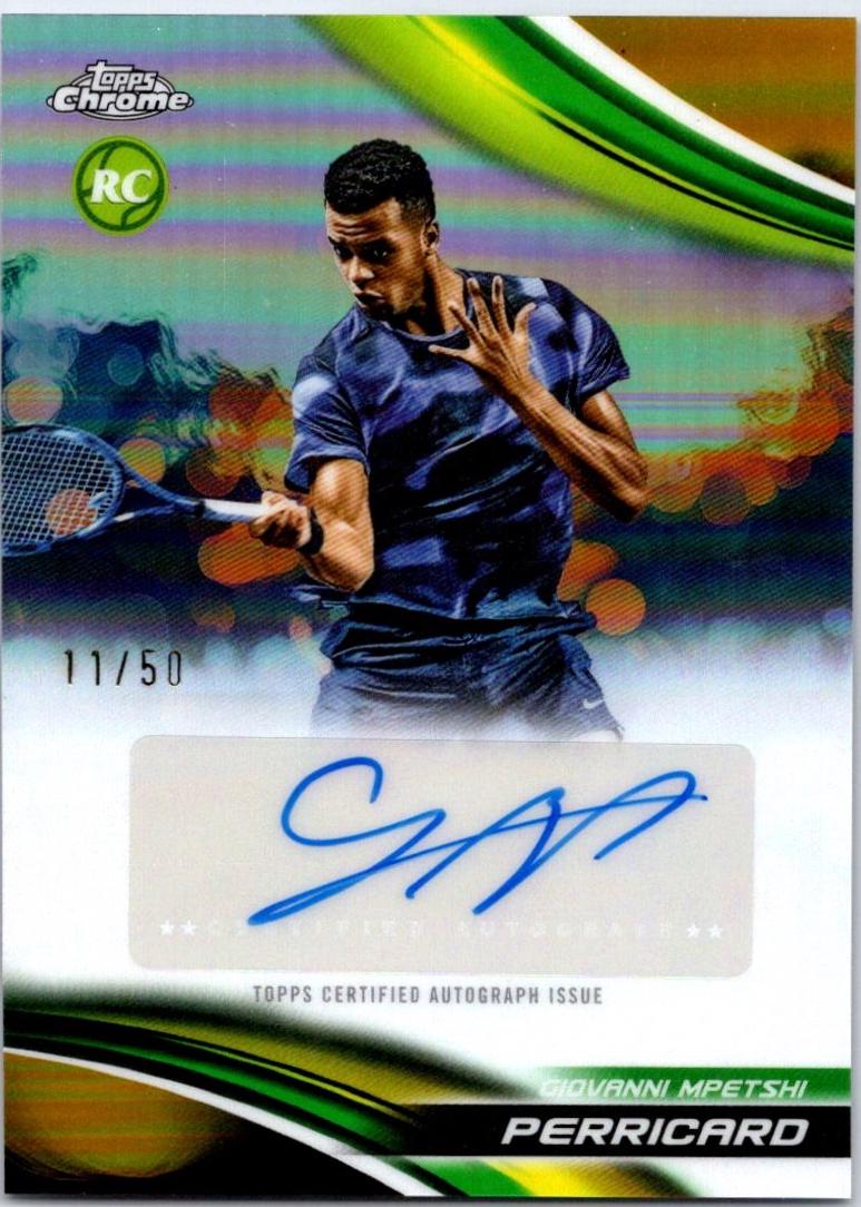 Giovanni Mpetshi Perricard [Gold Refractor] #CA-GMP