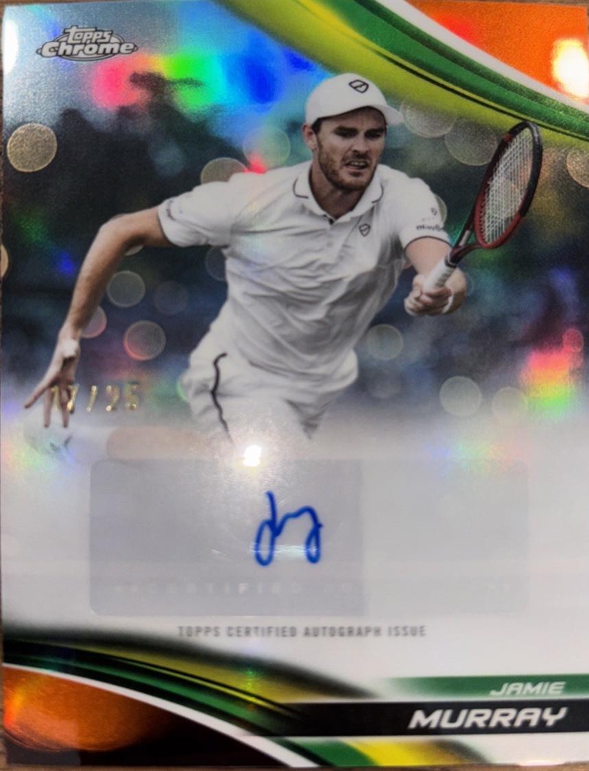 Jamie Murray [Orange Refractor] #CA-JMY