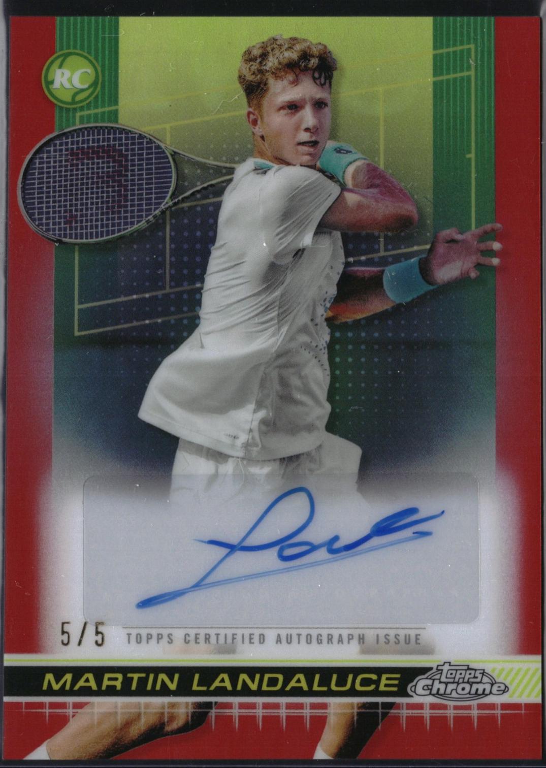 Martin Landaluce [Red Refractor] #TCA-MLE