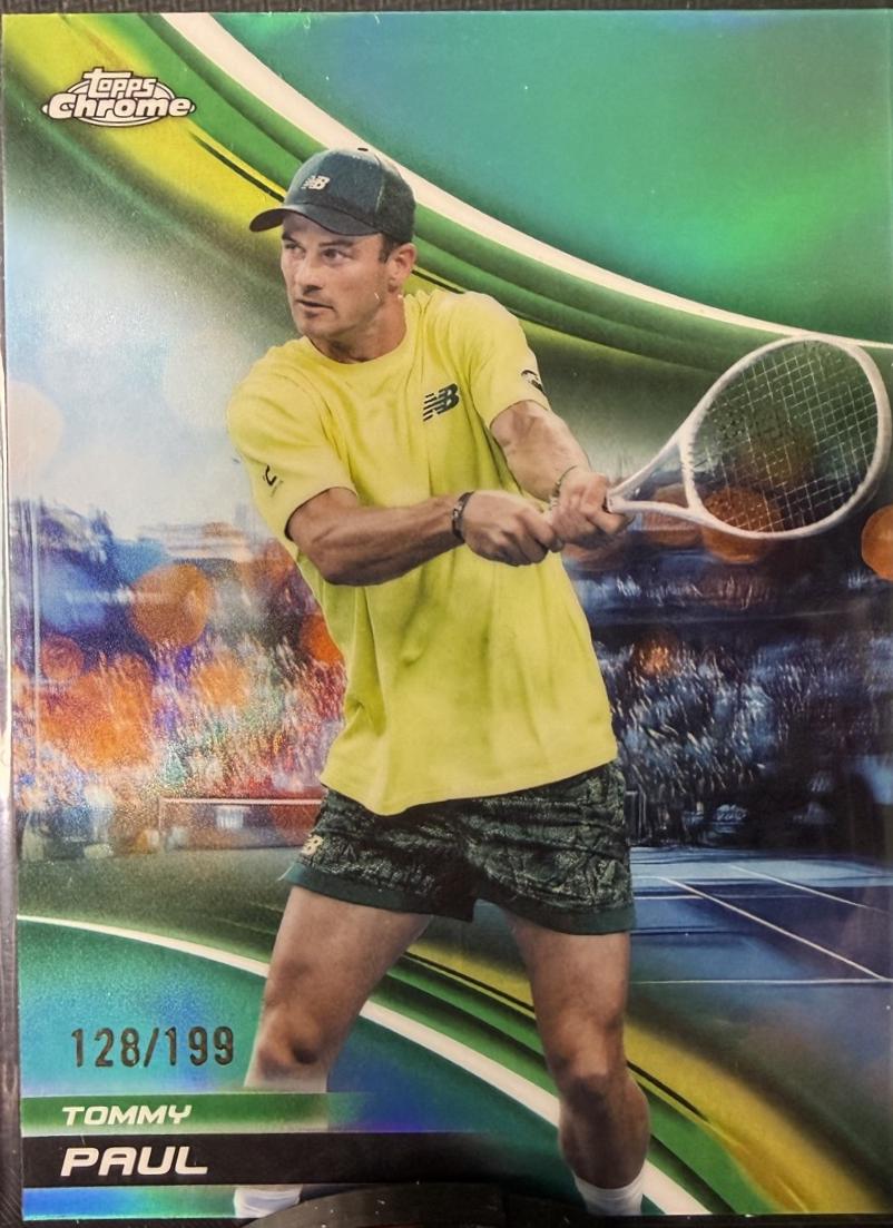 Tommy Paul [Aqua Refractor] #16