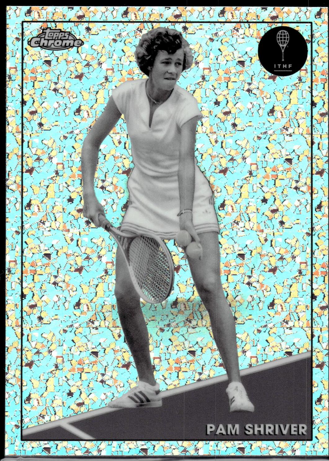 Pam Shriver [Black White Mini-Diamond] #61