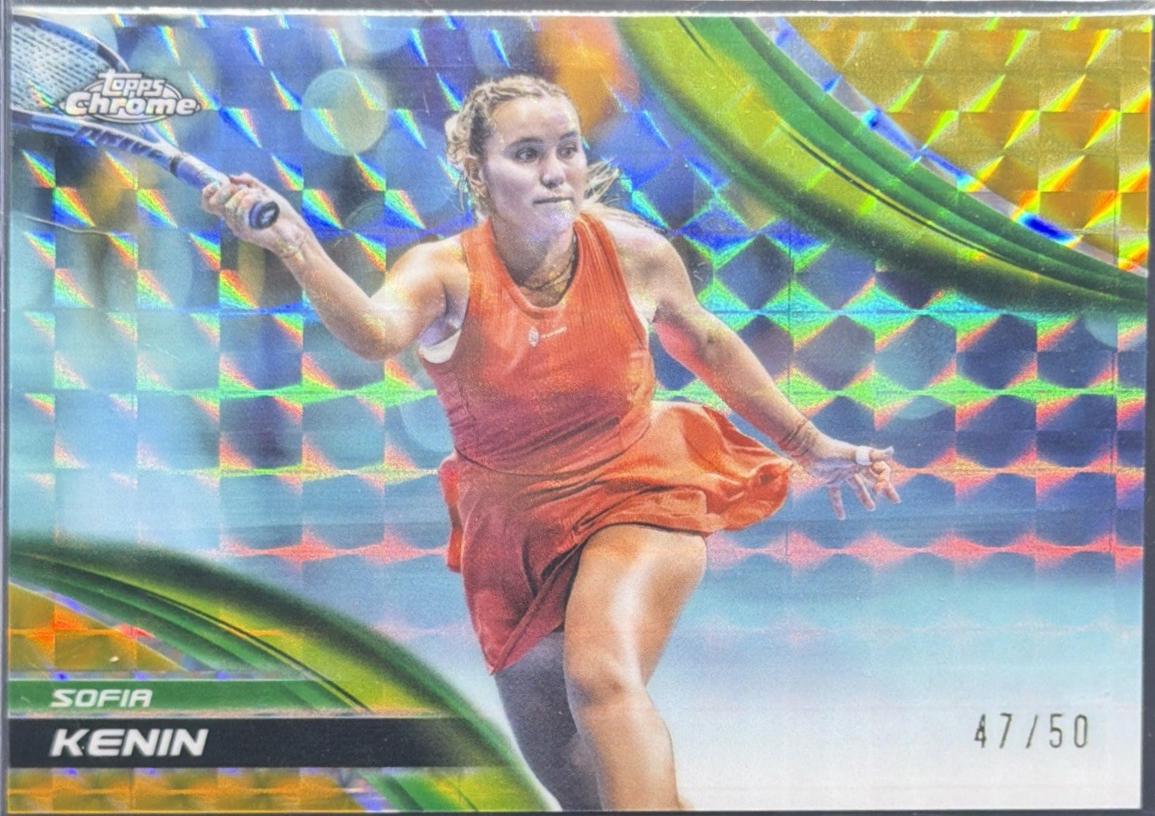 Sofia Kenin [Gold Geometric Refractor] #181