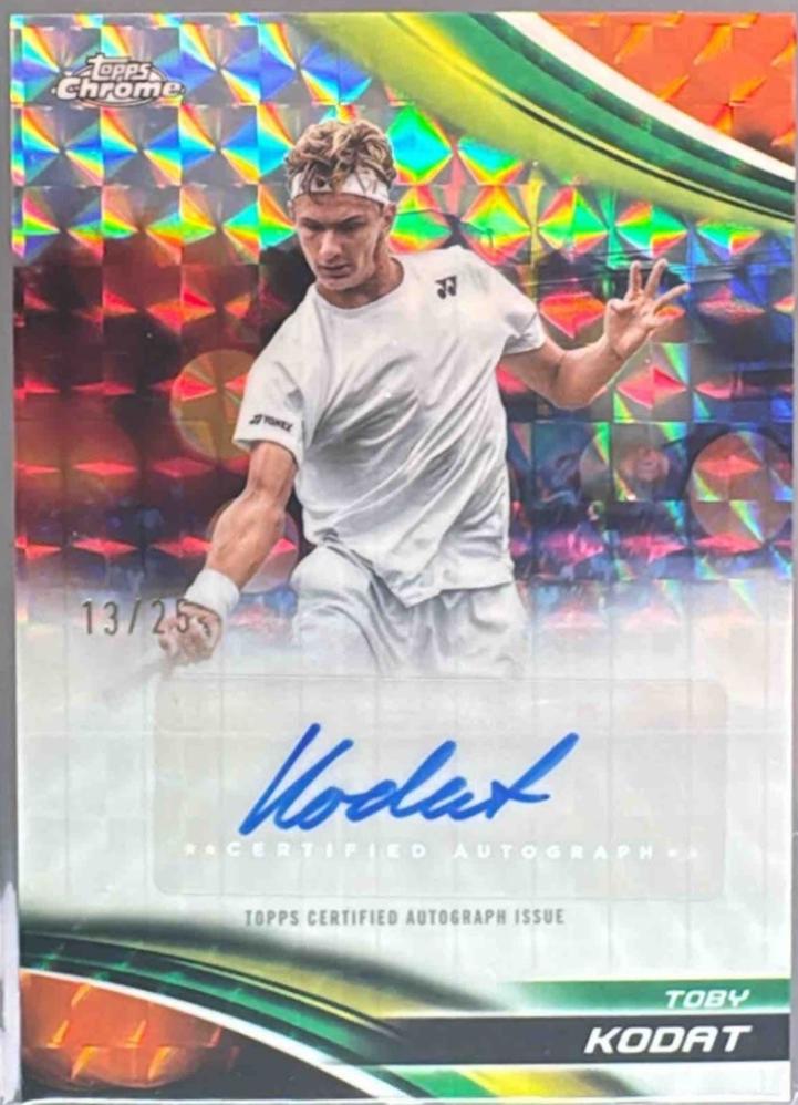 Toby Kodat [Orange Geometric Refractor] #CA-TKT