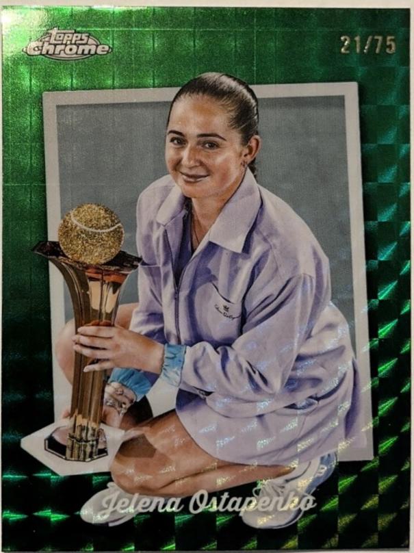 Jelena Ostapenko [Green Geometric] #CTD-10