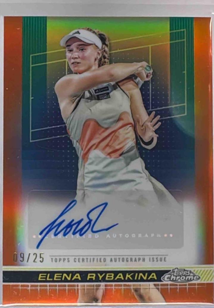 Elena Rybakina [Orange Refractor] #TCA-ERA