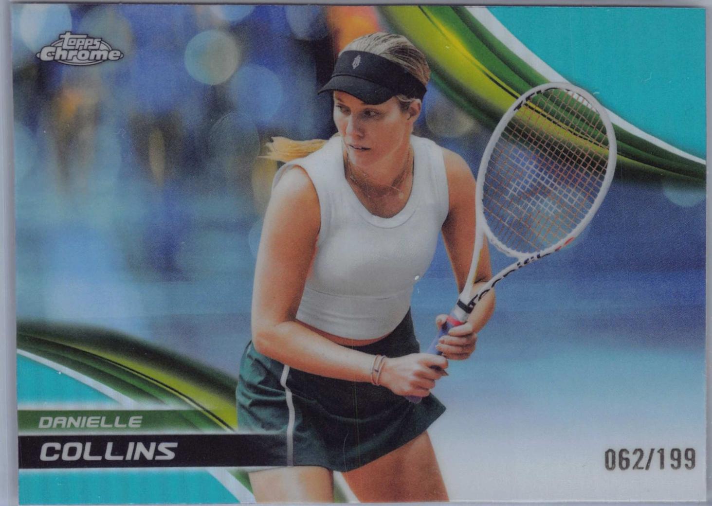 Danielle Collins [Aqua Refractor] #15