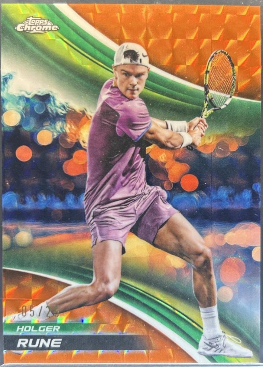Holger Rune [Orange Geometric Refractor] #20