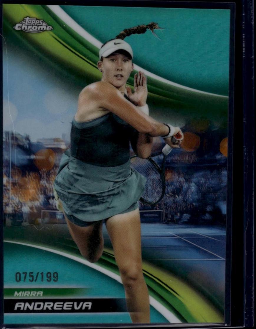 Mirra Andreeva [Aqua Refractor] #27
