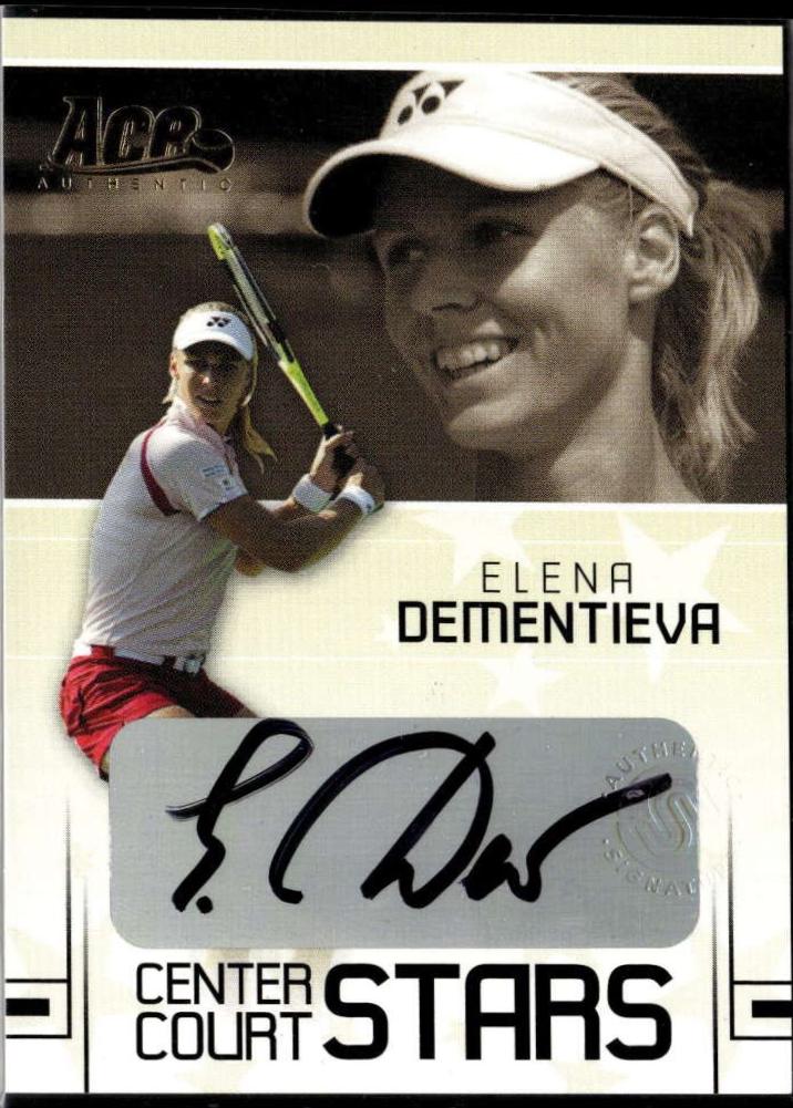 Elena Dementieva [Autograph] #CC-7