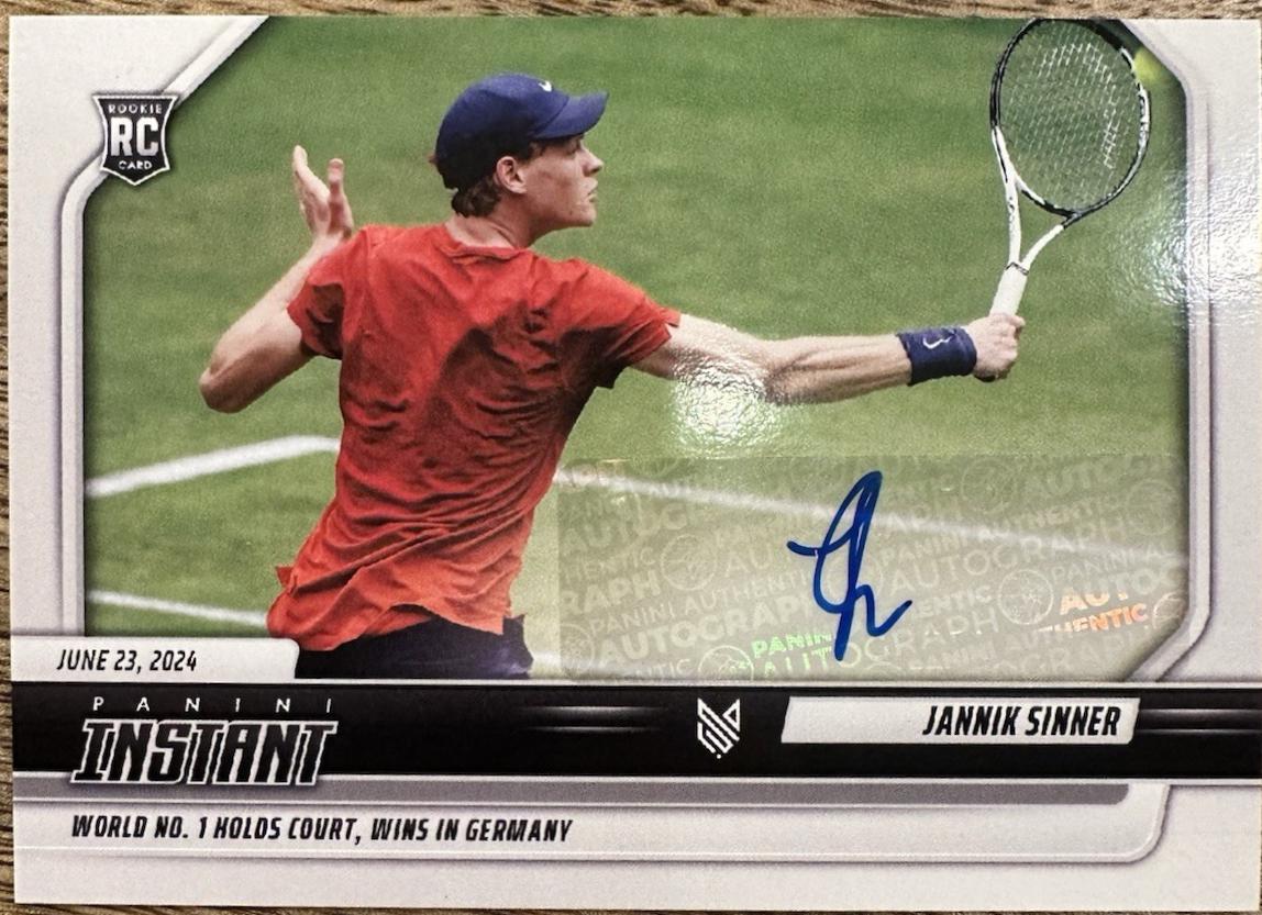 Jannik Sinner [Autograph] #JS-2