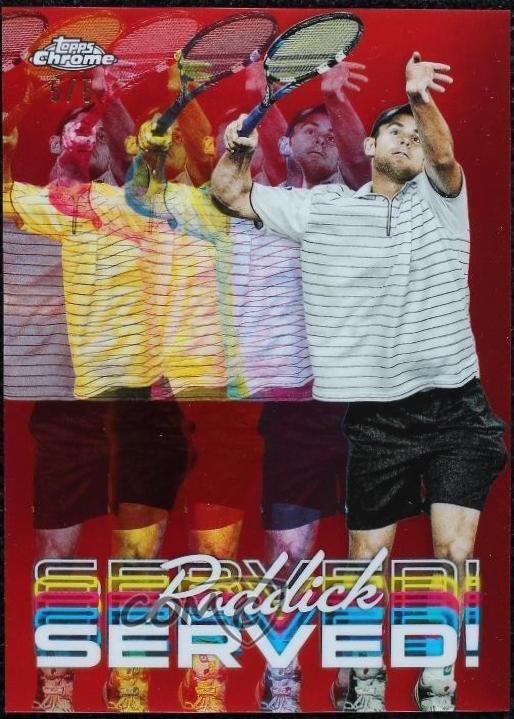 Andy Roddick [Red Refractor] #SER-AK