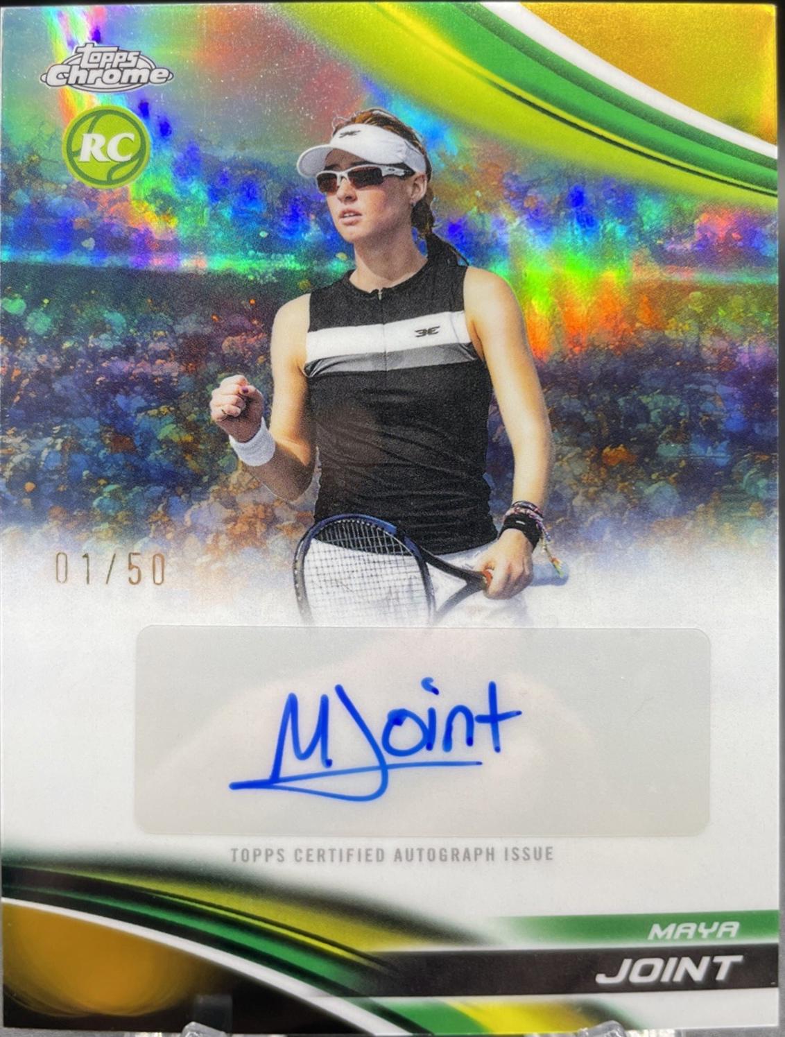 Maya Joint [Gold Refractor] #CA-MJT