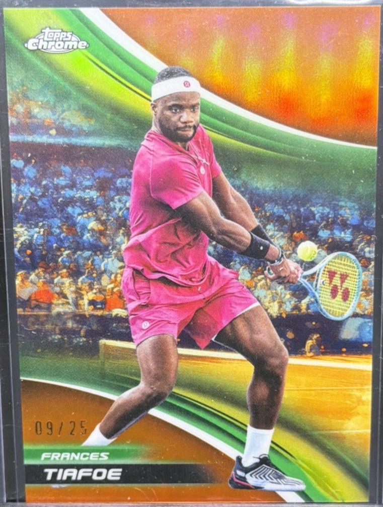 Frances Tiafoe [Orange Refractor] #22