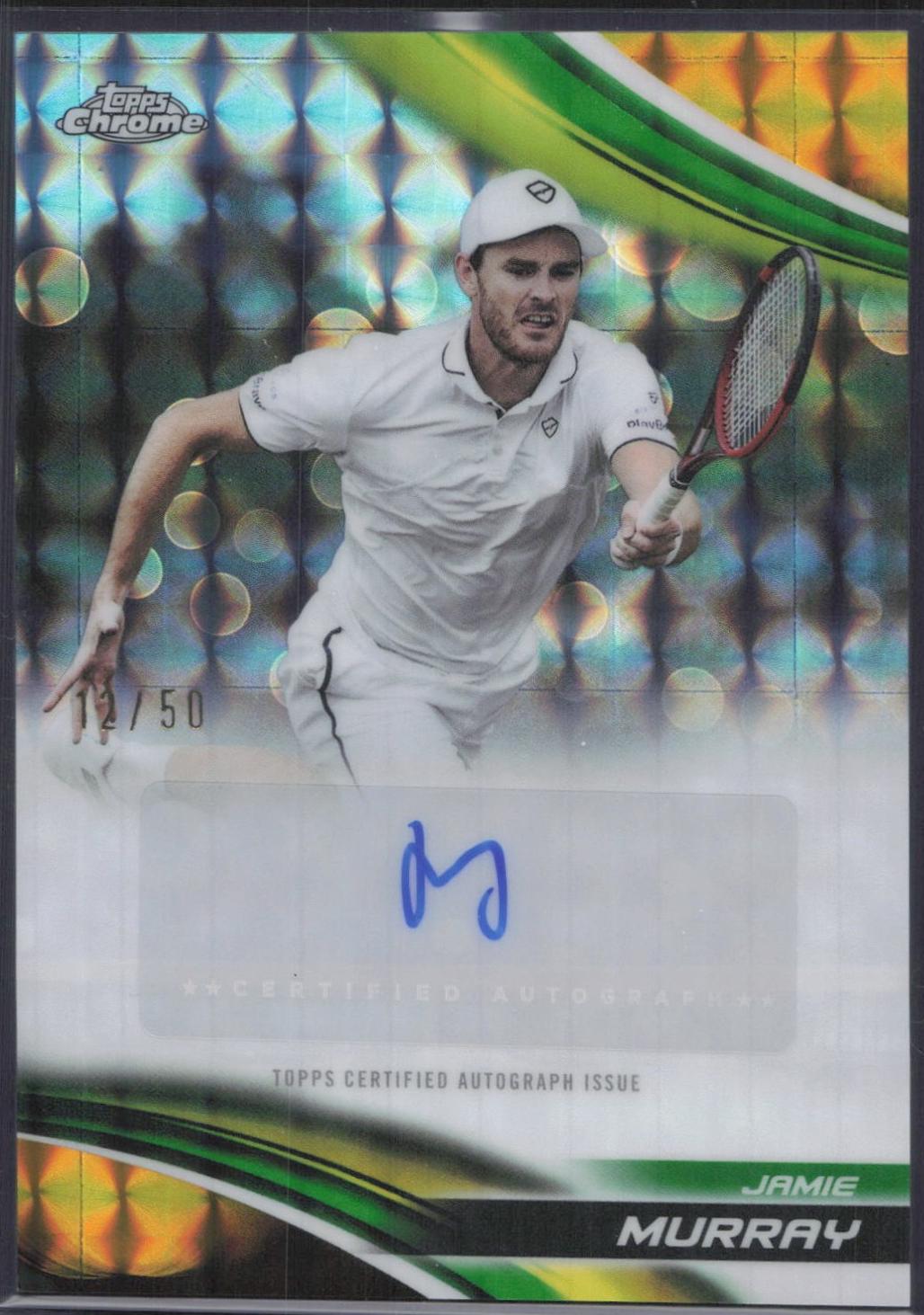 Jamie Murray [Gold Geometric Refractor] #CA-JMY
