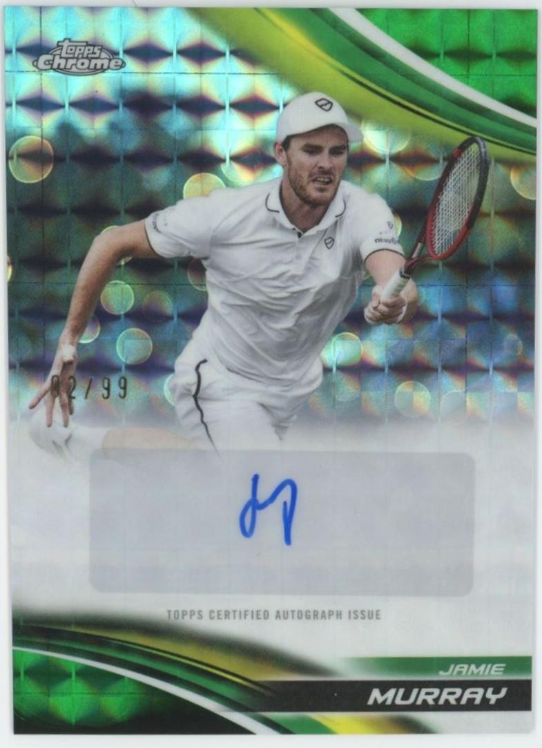 Jamie Murray [Green Refractor] #CA-JMY