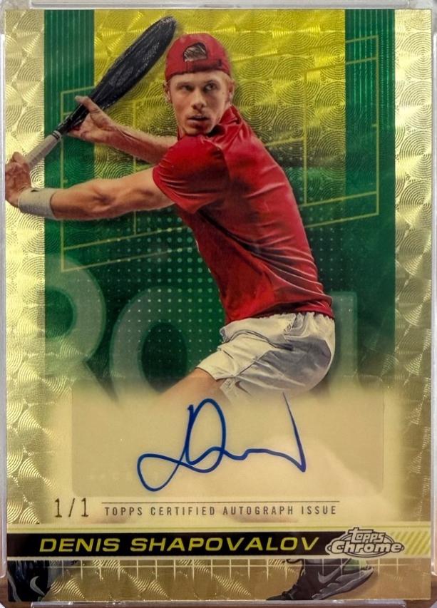 Denis Shapovalov [Superfractor] #TCA-DSV