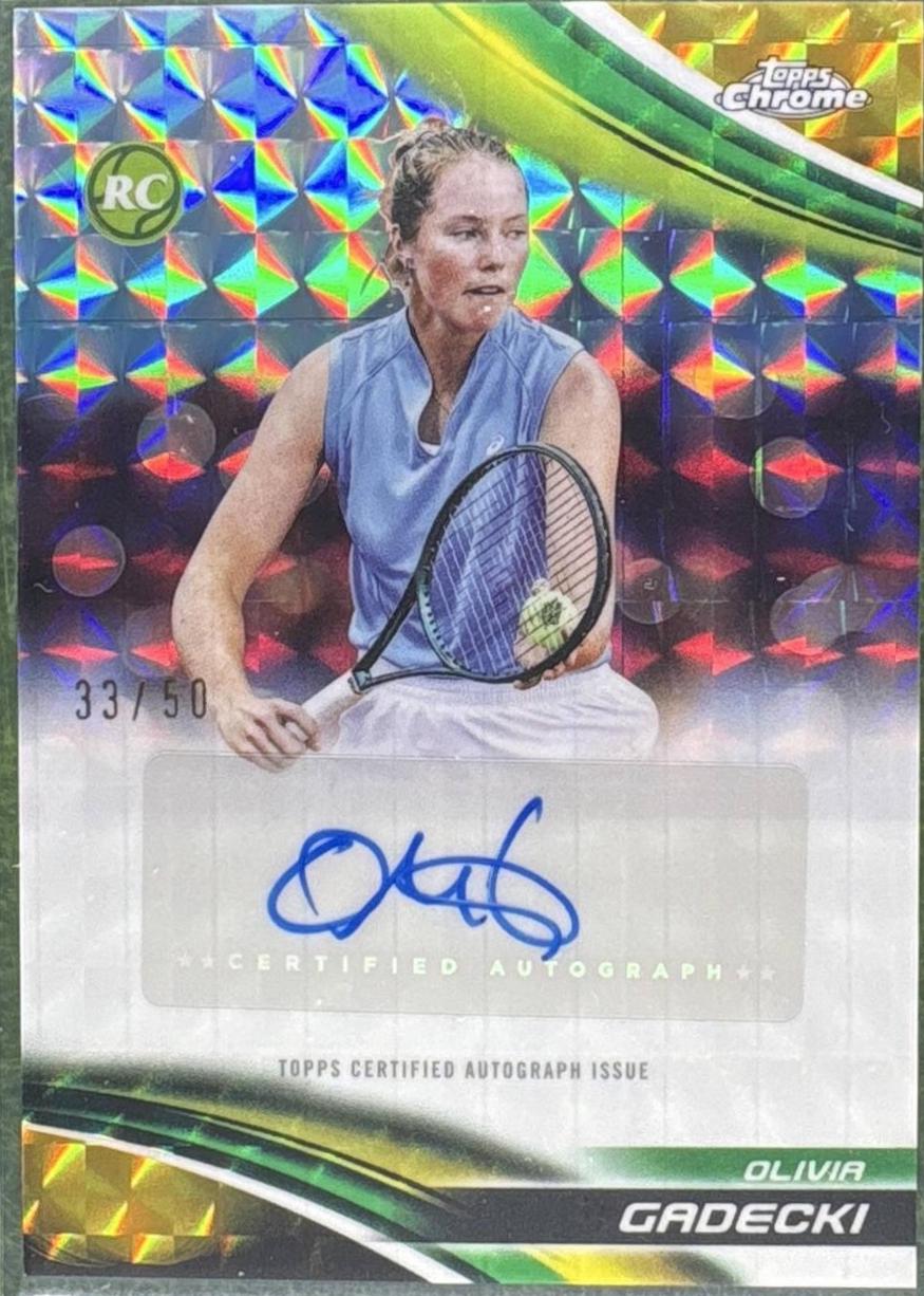 Olivia Gadecki [Gold Geometric Refractor] #CA-OGI