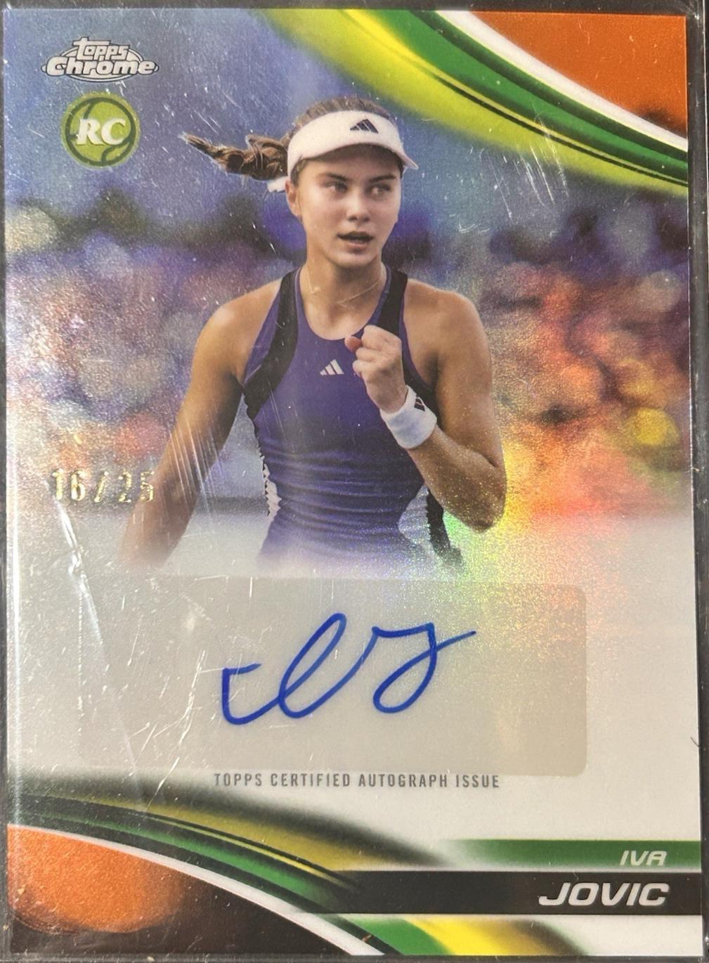 Iva Jovic [Orange Refractor] #CA-IJC
