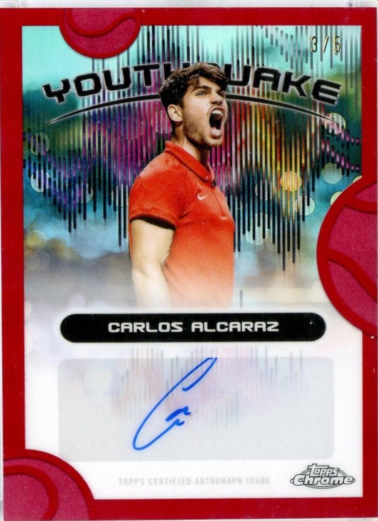 Carlos Alcaraz [Red Refractor] #YS-CA