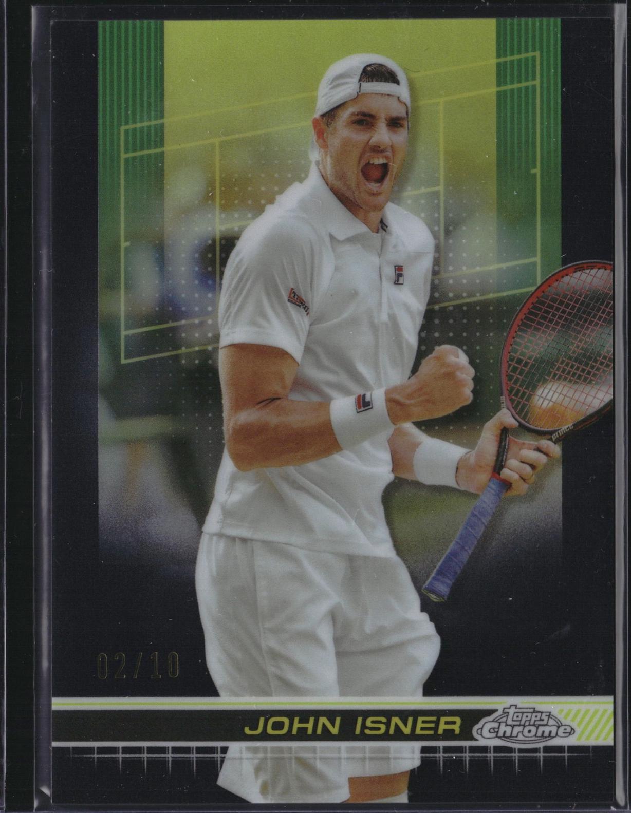 John Isner [Black Refractor] #92