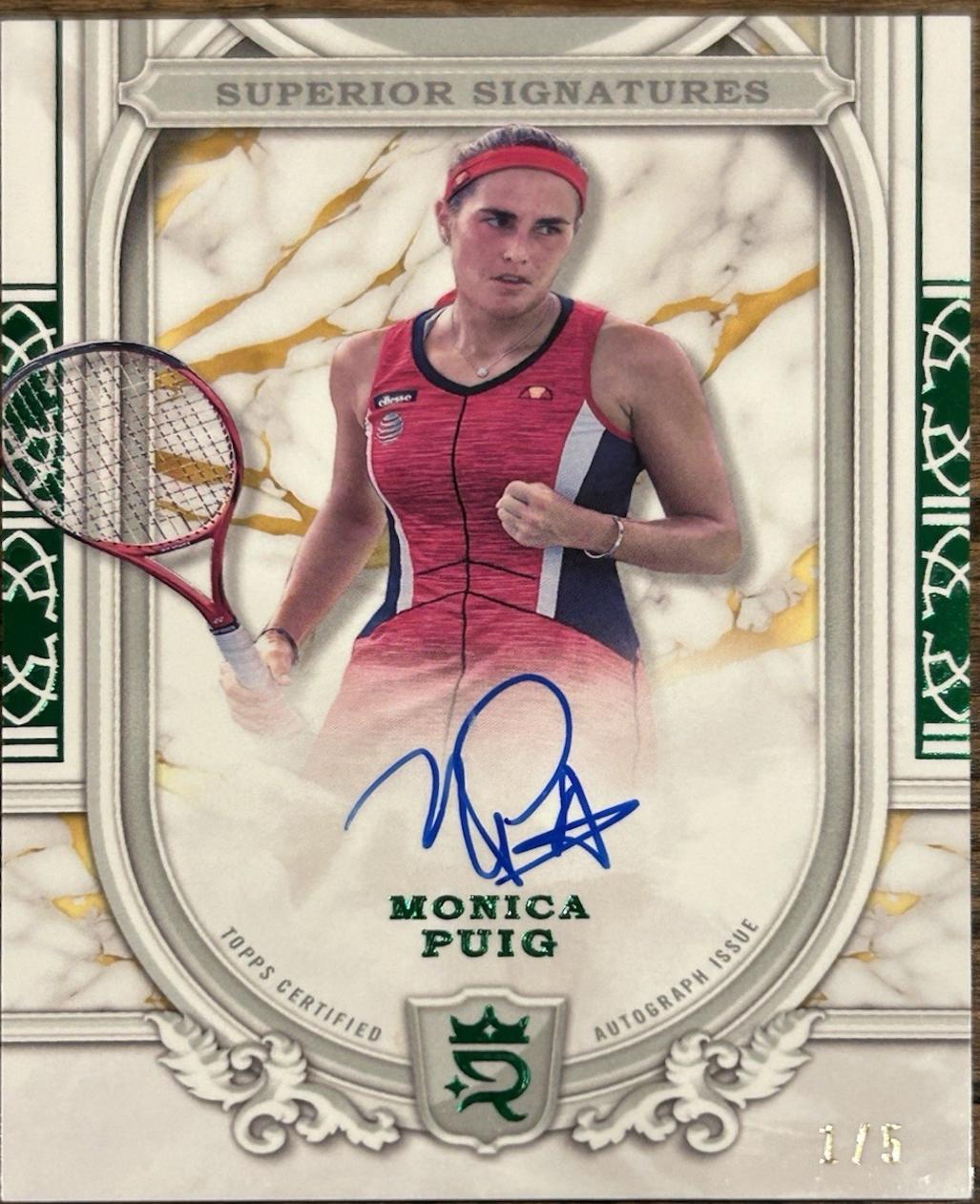 Monica Puig [Green] #SS-MPG
