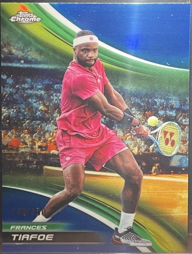 Frances Tiafoe [Blue Refractor] #22