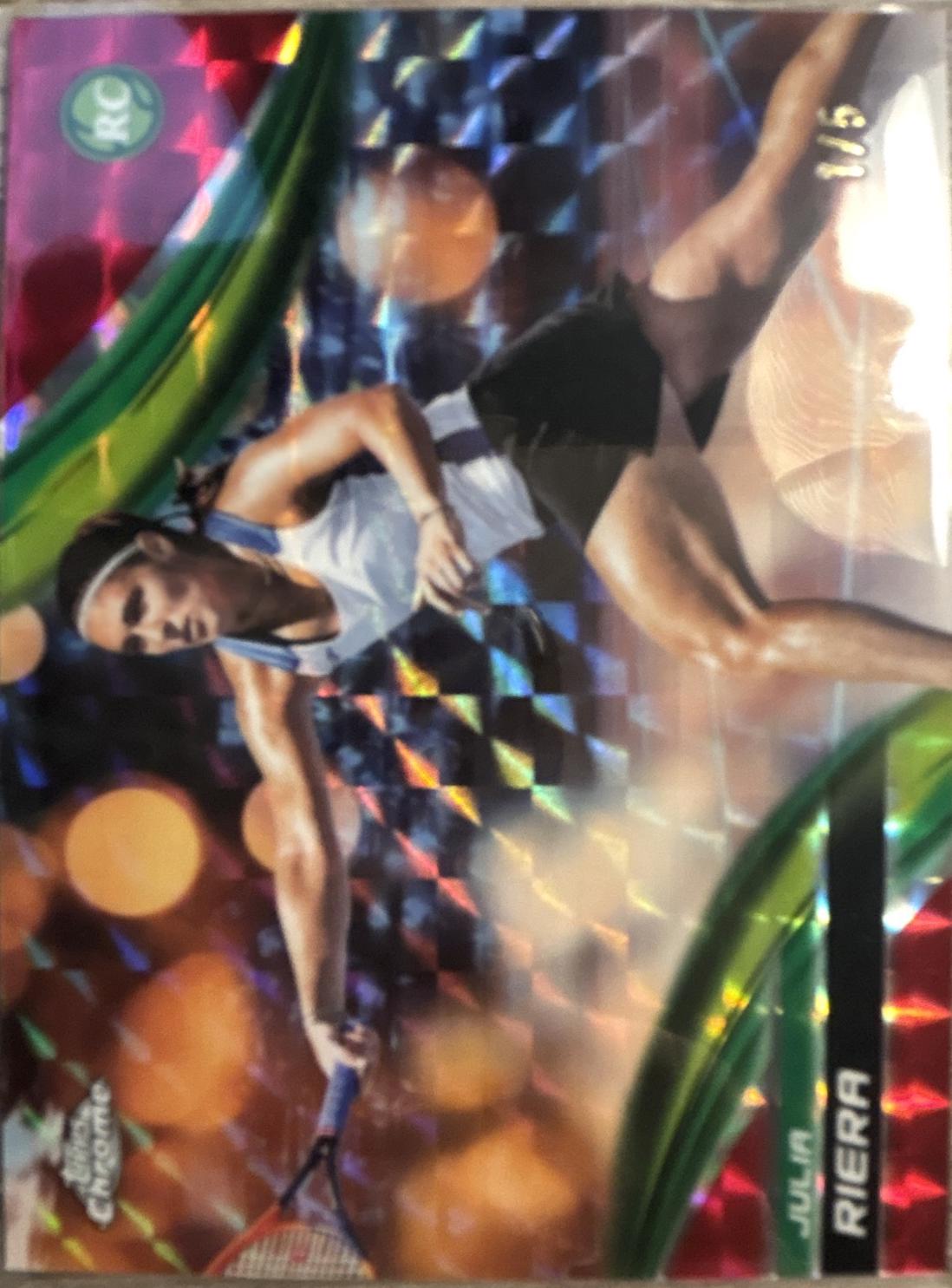 Julia Riera [Red Geometric Refractor] #139