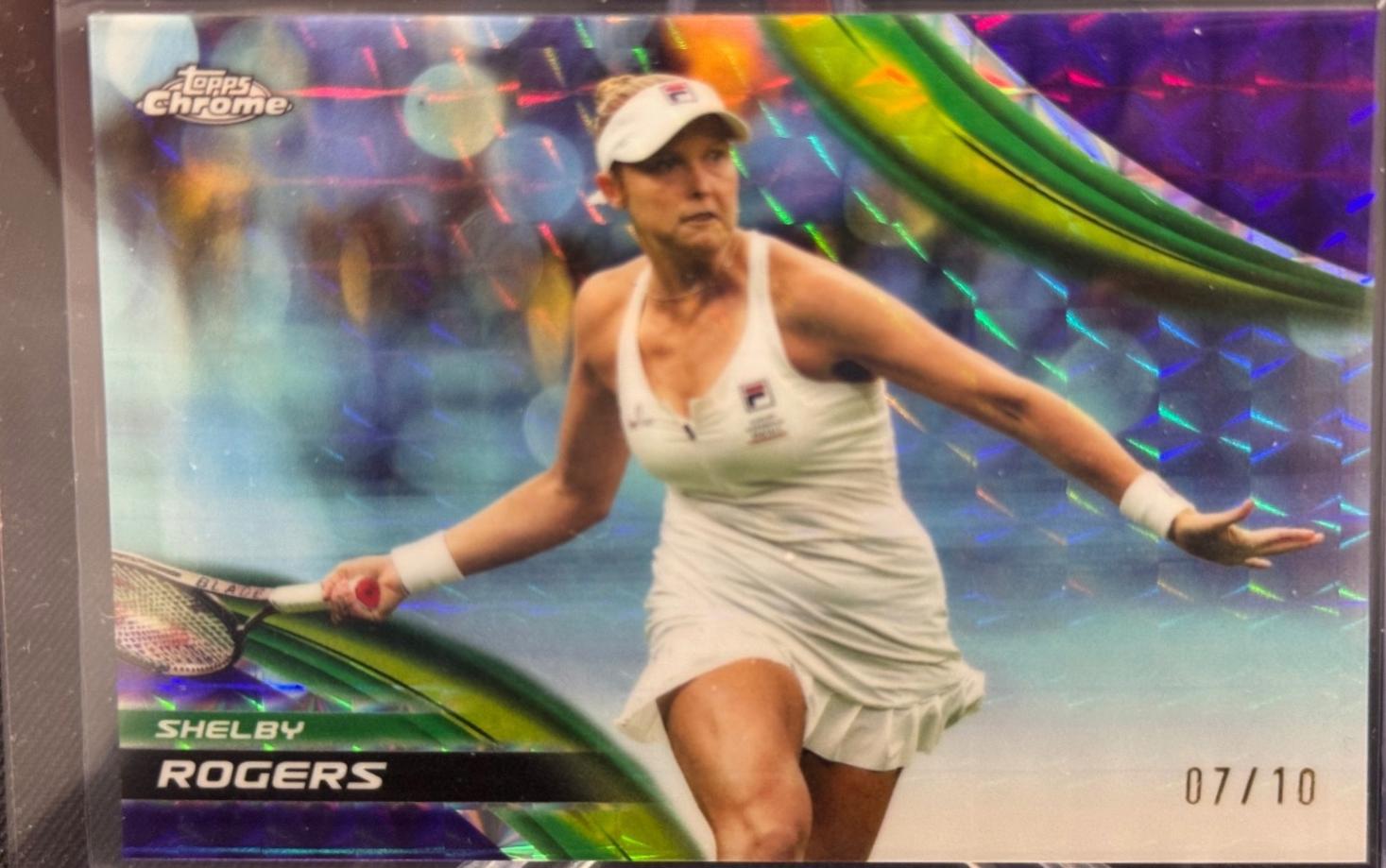 Shelby Rogers [Purple Geometric Refractor] #259