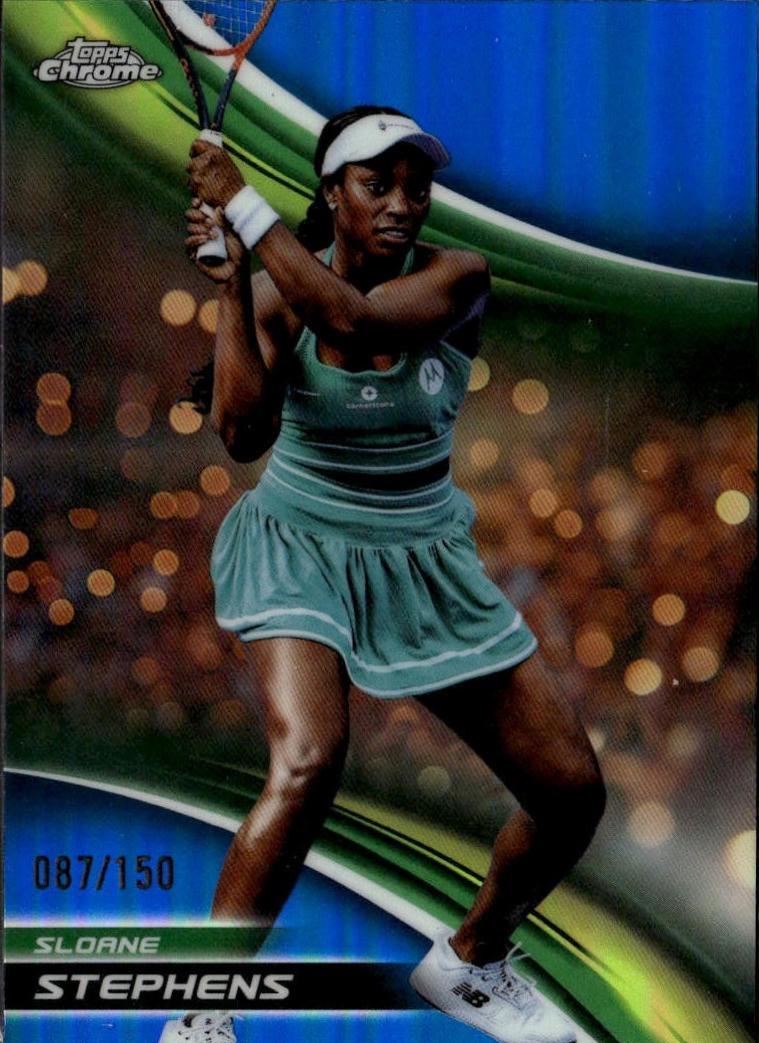 Sloane Stephens [Blue Refractor] #102