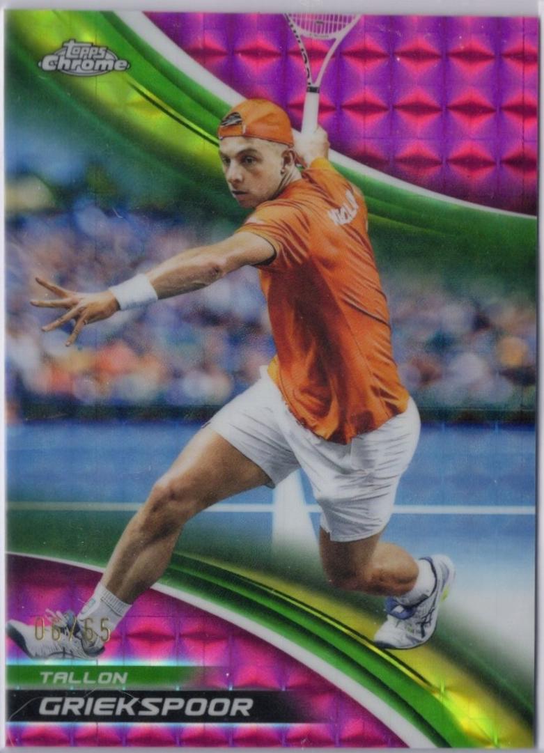Tallon Griekspoor [Pink Geometric Refractor] #52