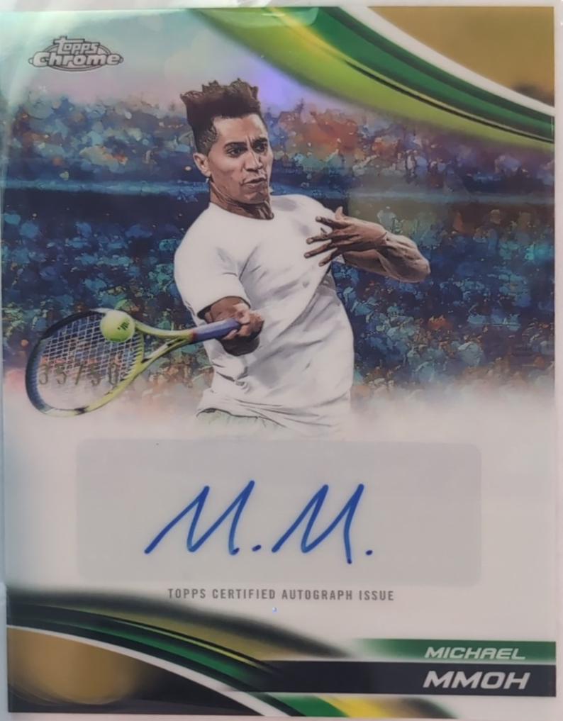 Michael Mmoh [Gold Refractor] #CA-MMH