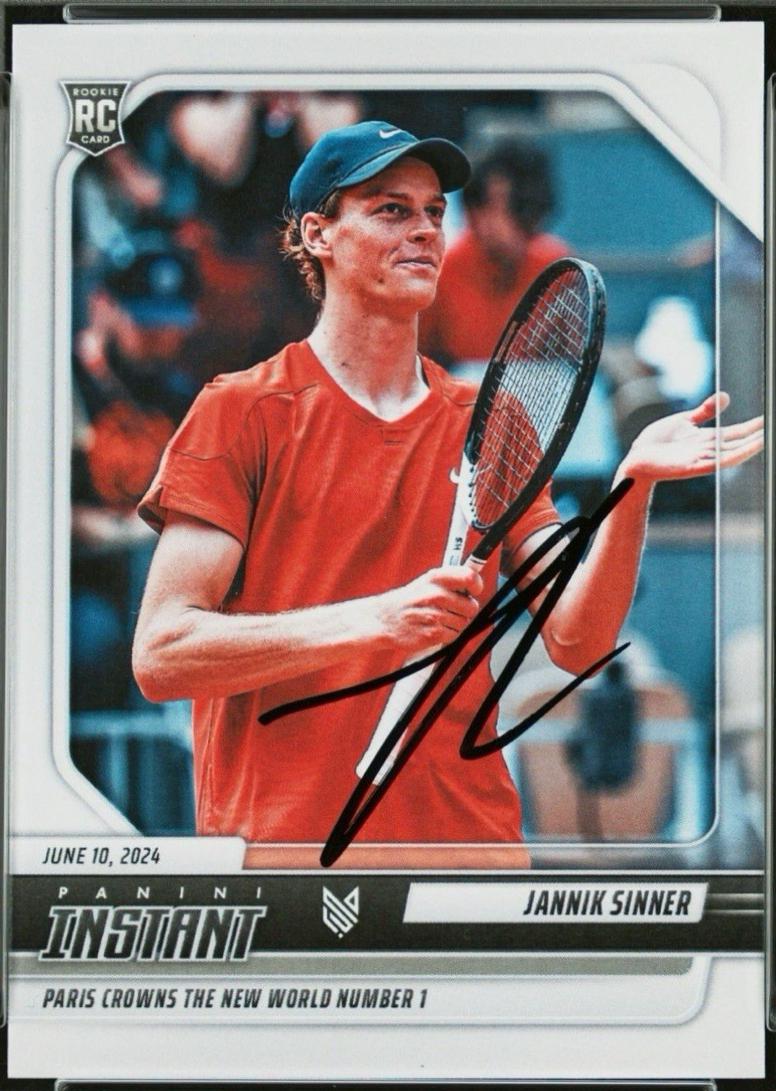 Jannik Sinner [Autograph] #JS-1