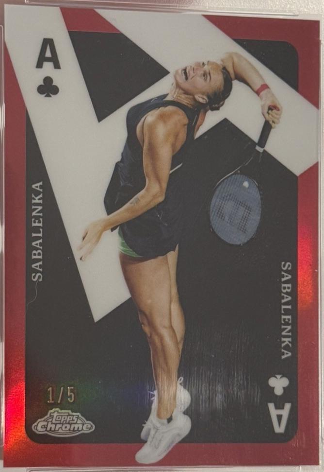 Aryna Sabalenka [Red Refractor] #CAS-AS