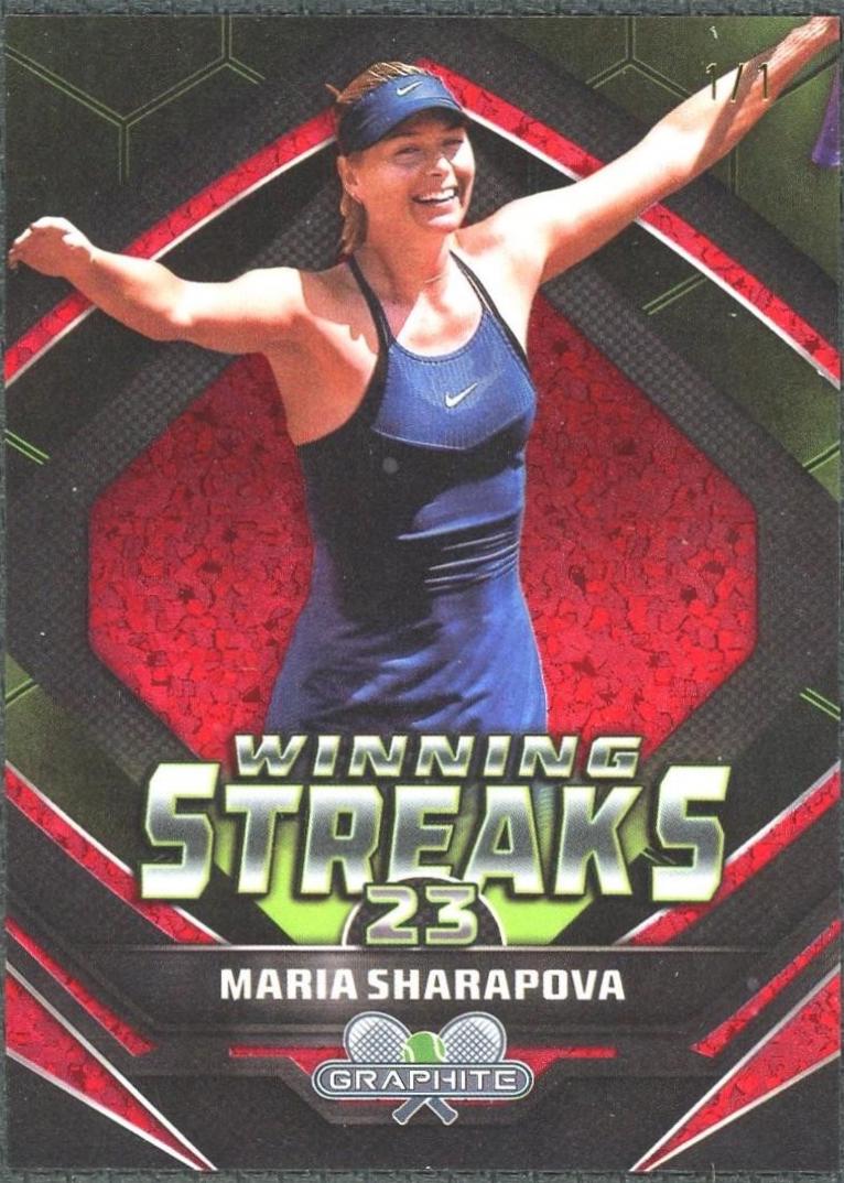 Maria Sharapova [Red Crystalline Refractor] #WS-MA