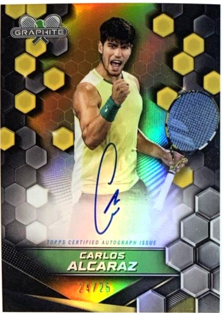 Carlos Alcaraz [Gold Refractor] #GS-CAZ