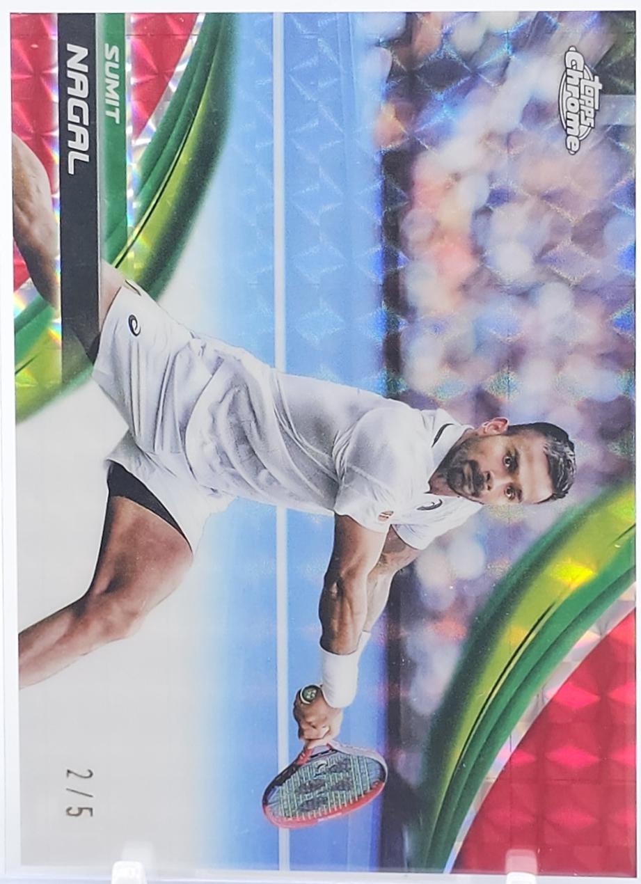 Sumit Nagal [Red Geometric Refractor] #108