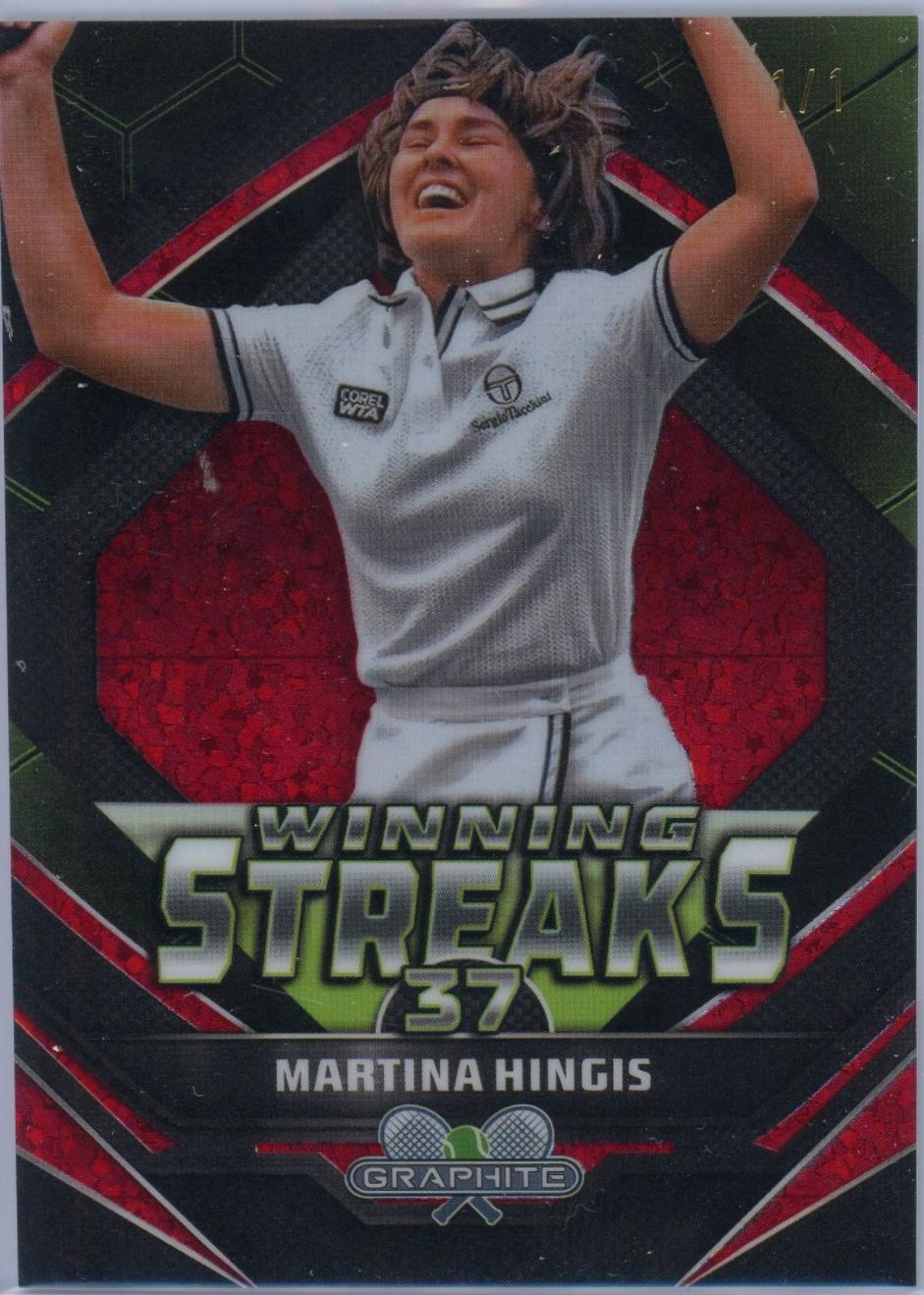 Martina Hingis [Red Crystalline Refractor] #WS-MH