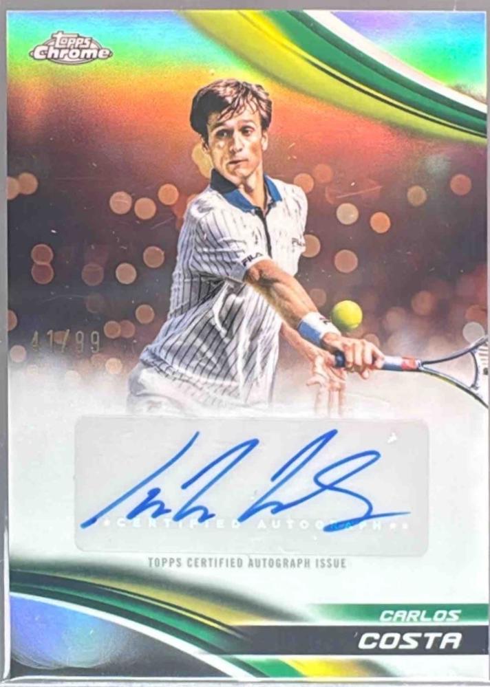 Carlos Costa [Refractor] #CA-CCA