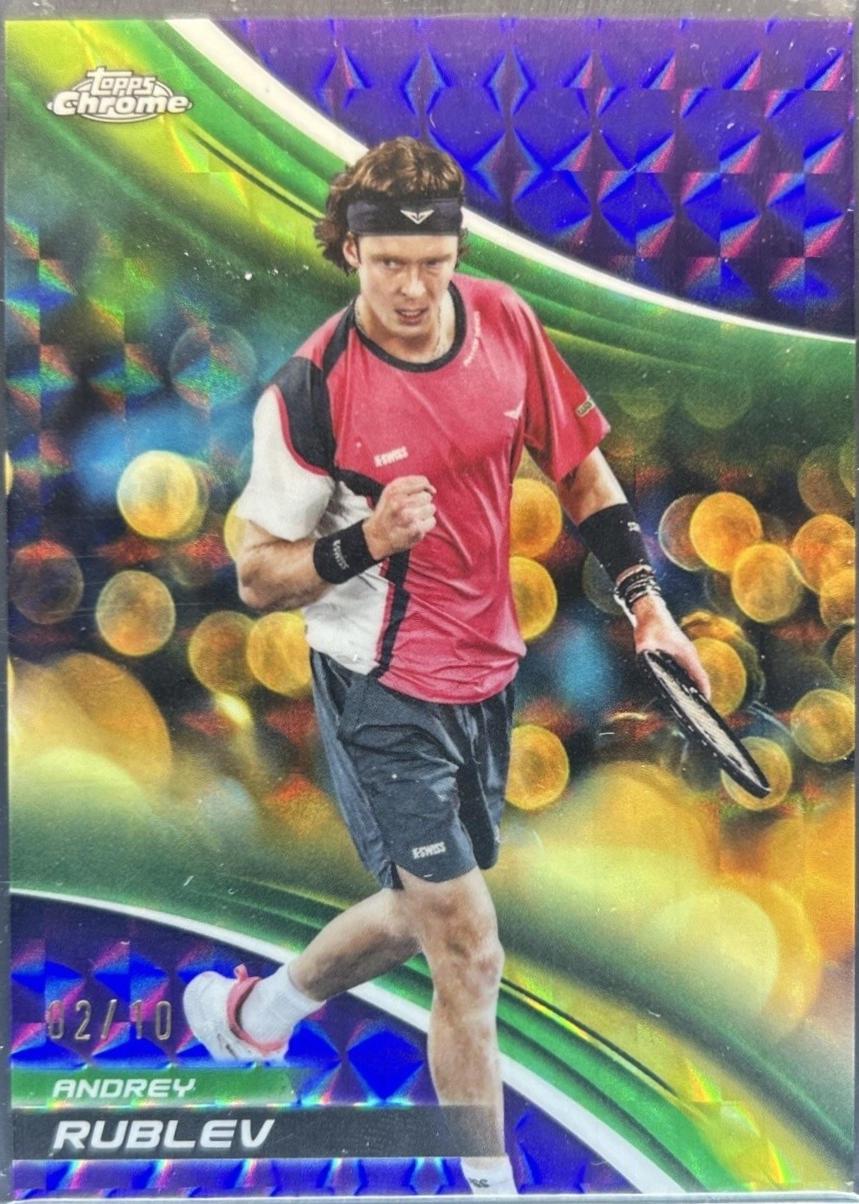Andrey Rublev [Purple Geometric Refractor] #7
