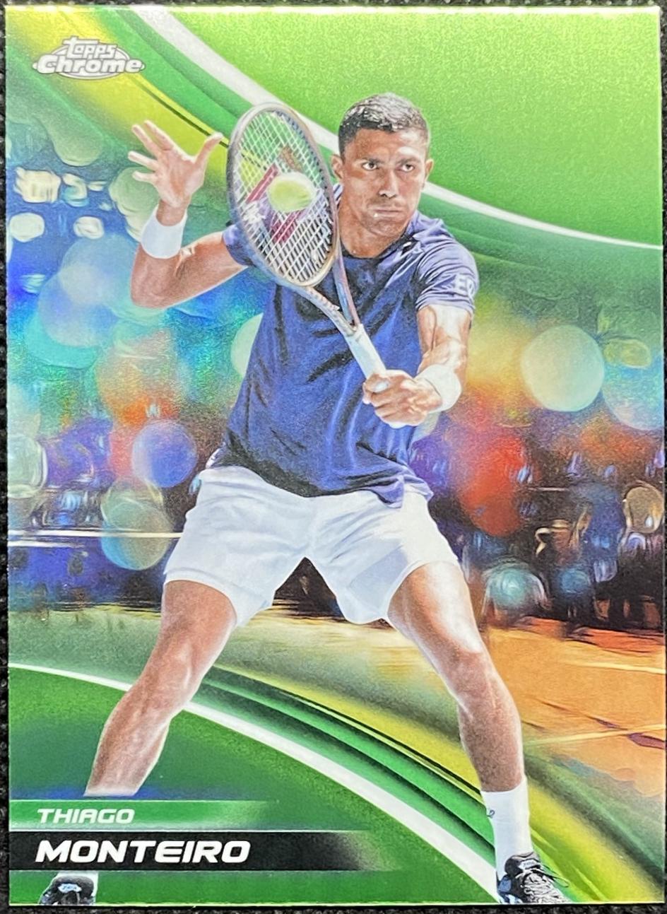 Thiago Monteiro [Lime Green Refractor] #125