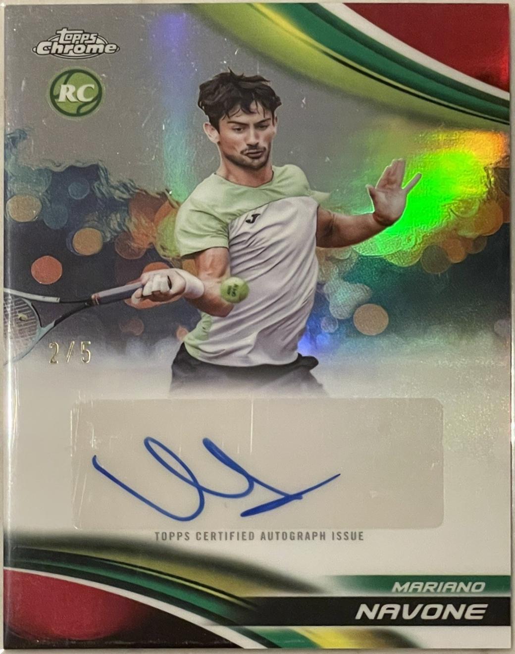 Mariano Navone [Red Refractor] #CA-MNE