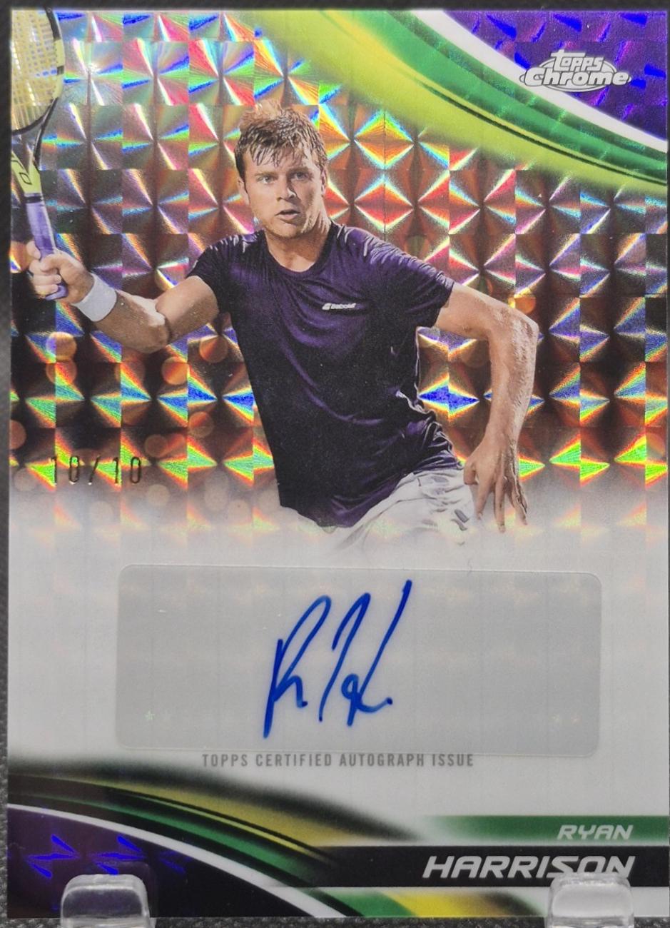Ryan Harrison [Purple Geometric Refractor] #CA-RHN