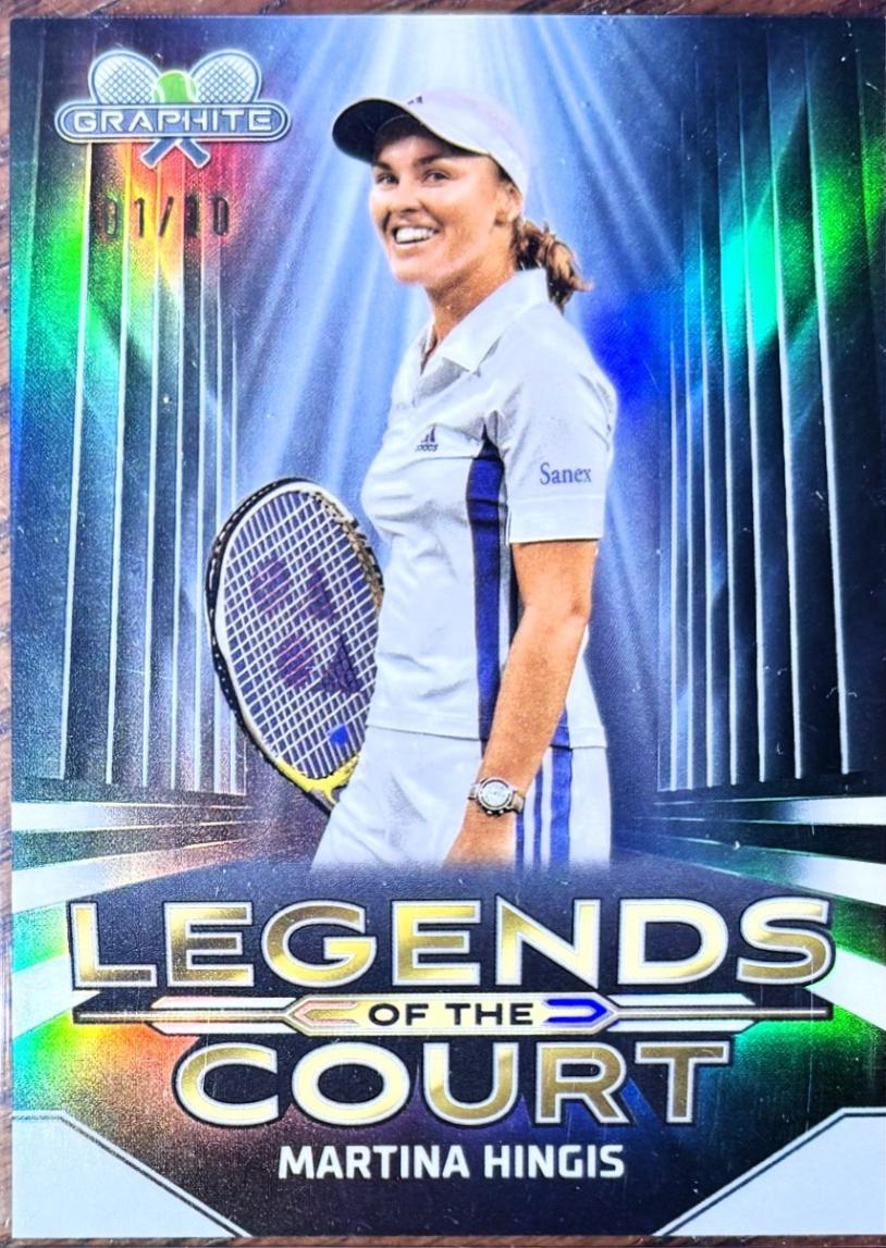 Martina Hingis [White Refractor] #LOC-MH