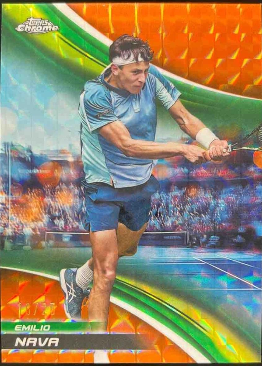 Emilio Nava [Orange Geometric Refractor] #227