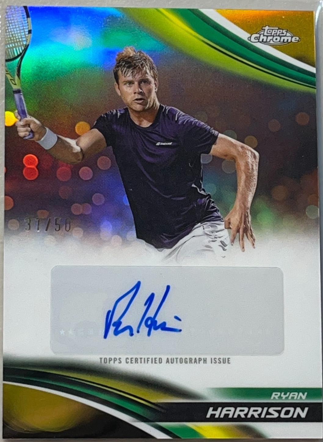 Ryan Harrison [Gold Refractor] #CA-RHN