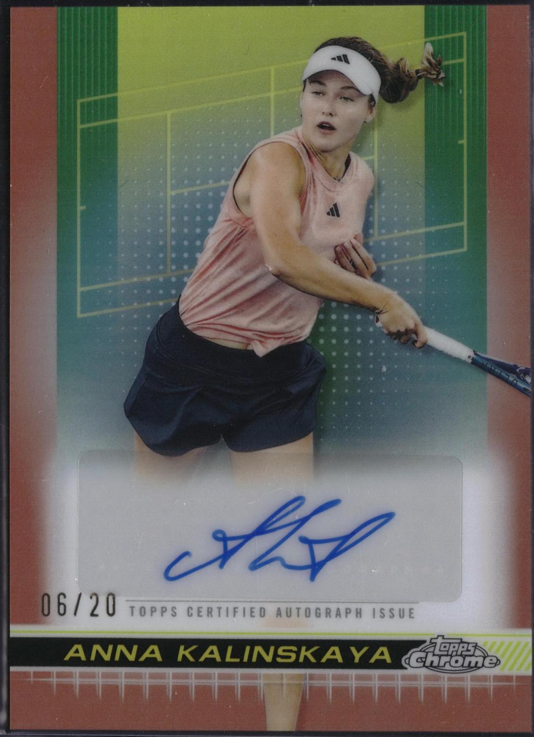 Anna Kalinskaya [Rose Gold Refractor] #TCA-AKA